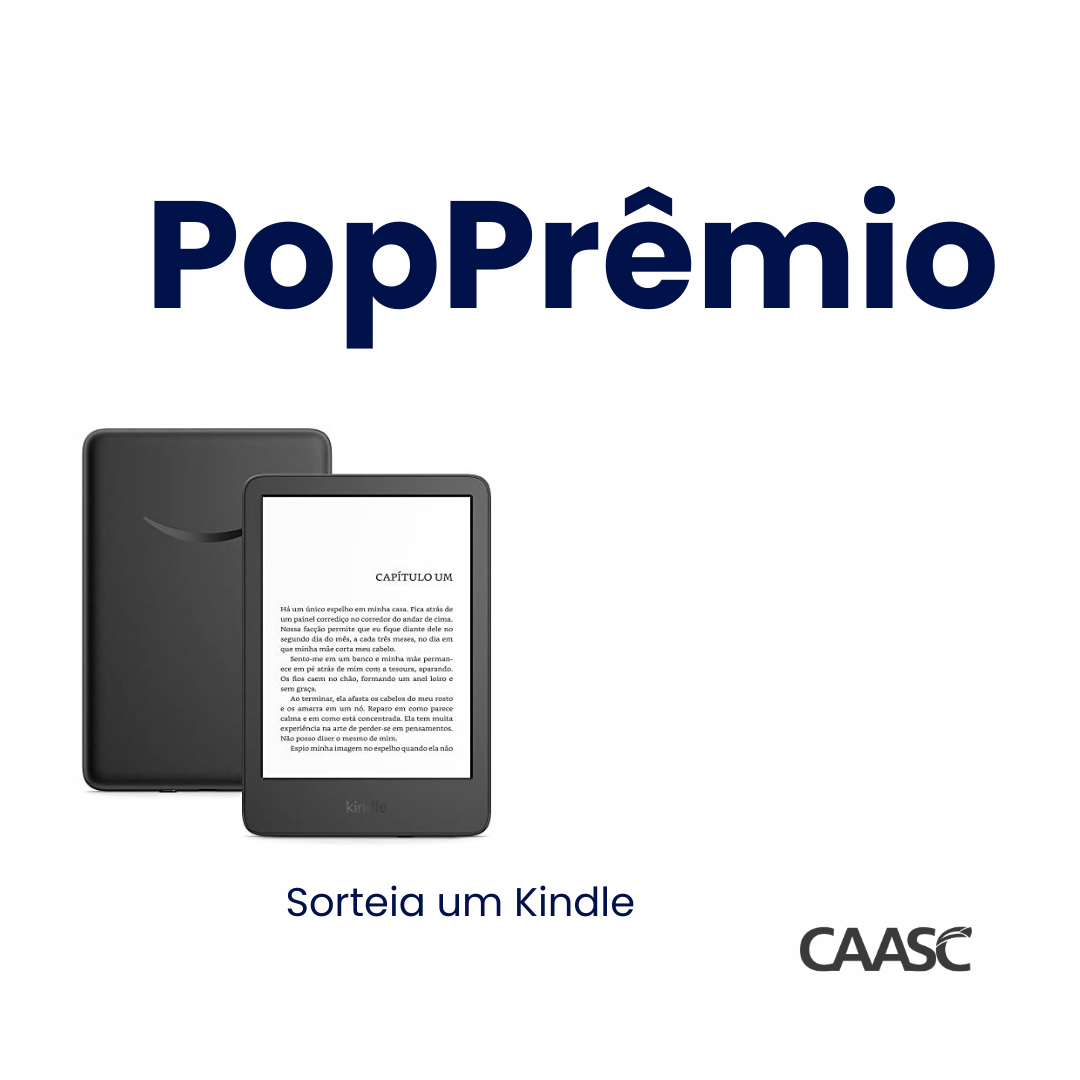 Participe do PopPrêmio da CAASC e concorra a um Kindle